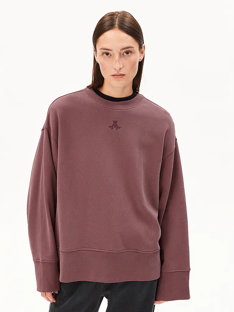 ARMEDANGELS | Sweat ANWAA | braun