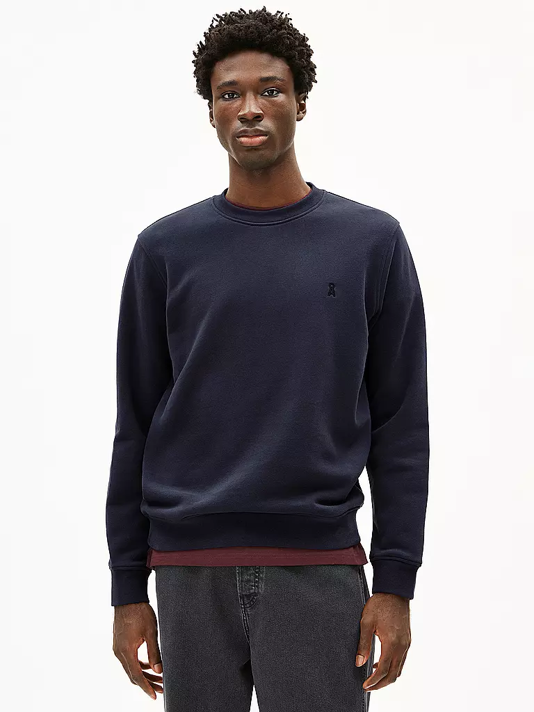 ARMEDANGELS | Sweat BAARO LOOP | dunkelblau