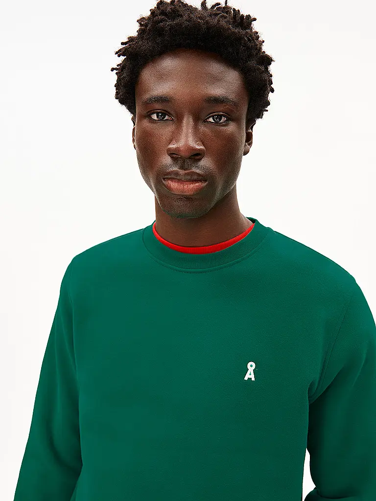ARMEDANGELS | Sweat BAARO | dunkelgrün