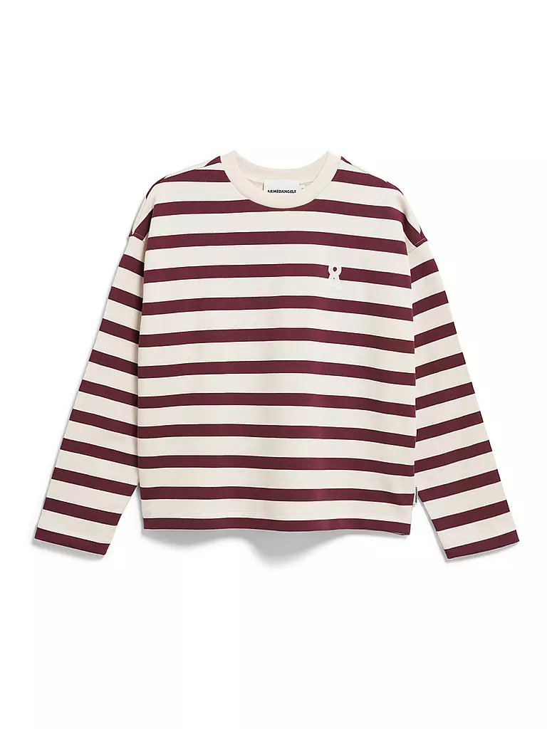 ARMEDANGELS | Sweat ICONIC FRANKAA | dunkelrot