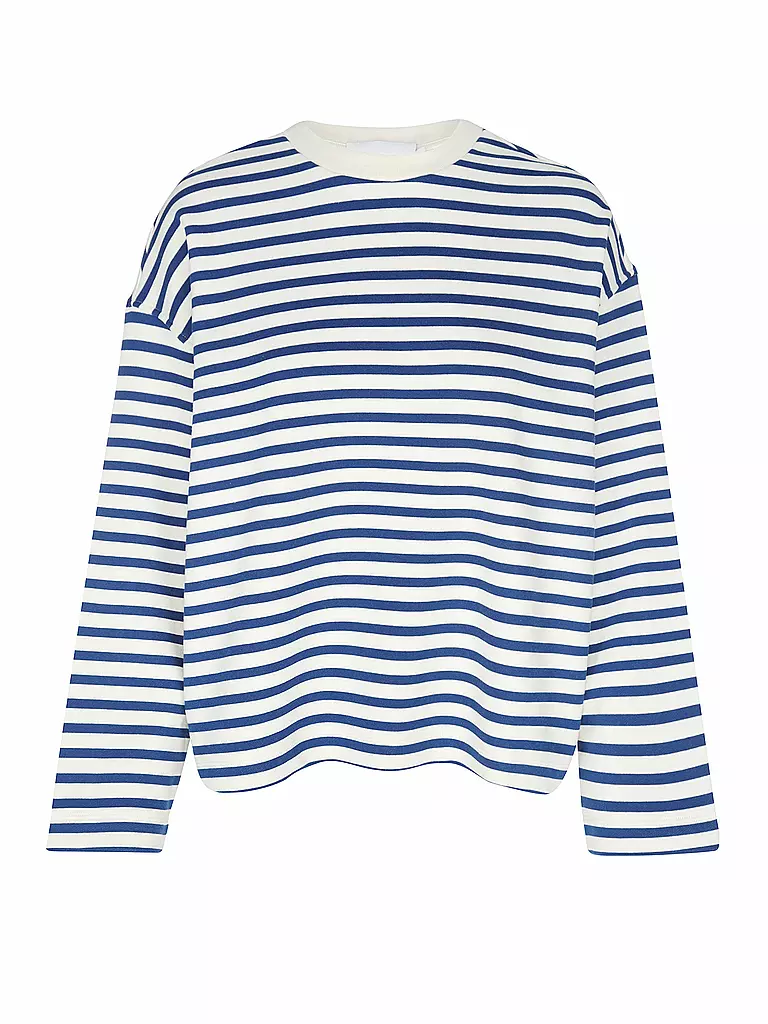ARMEDANGELS | Sweat Oversized Fit FRANKAA STRIPES | creme