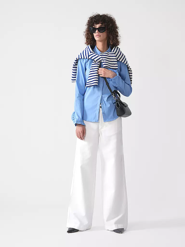 ARMEDANGELS | Sweat Oversized Fit FRANKAA STRIPES | creme
