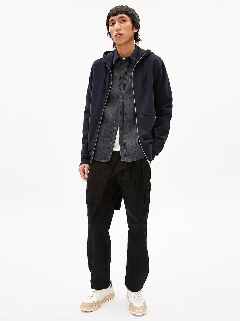 ARMEDANGELS | Sweat-shirt à capuche SAROMIAAN | blau