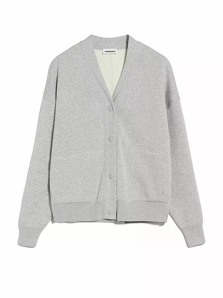 ARMEDANGELS | Sweatjacke BOMBAA | Gris