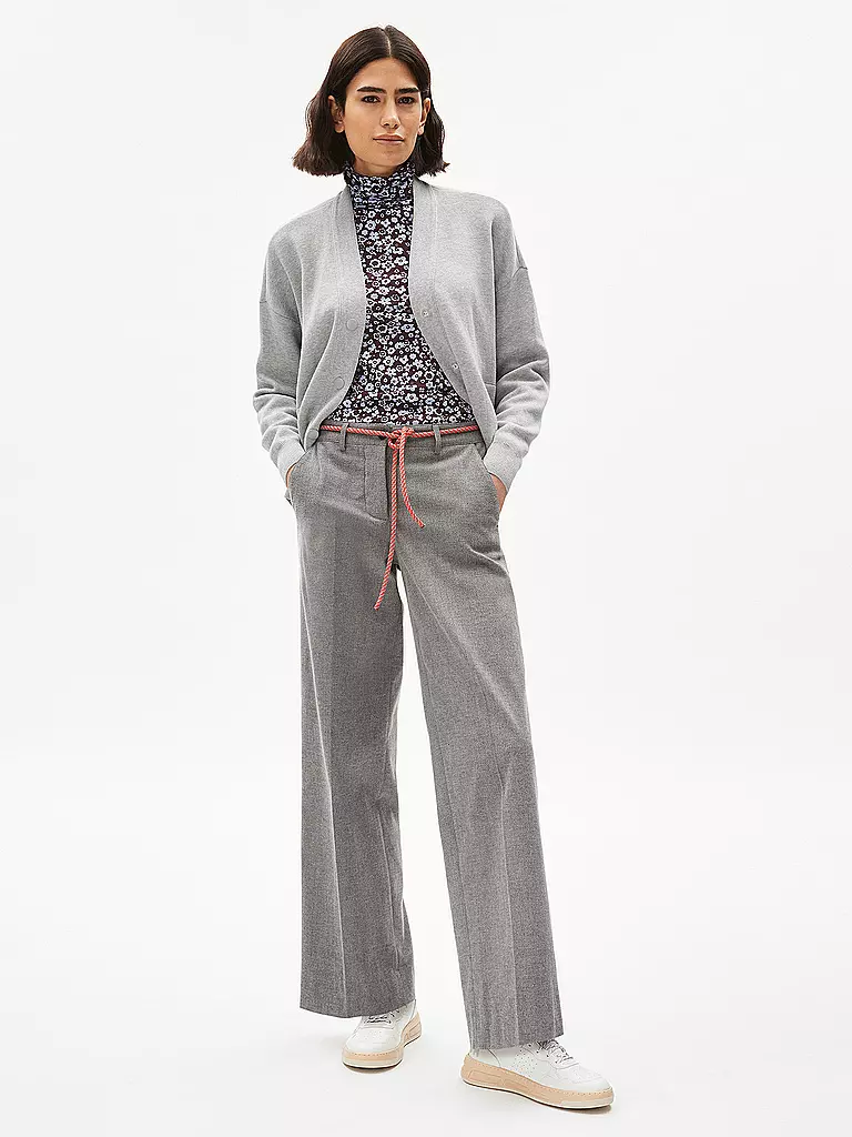 ARMEDANGELS | Sweatjacke BOMBAA | Gris