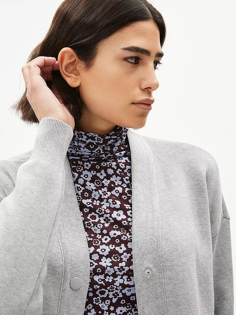 ARMEDANGELS | Sweatjacke BOMBAA | Gris