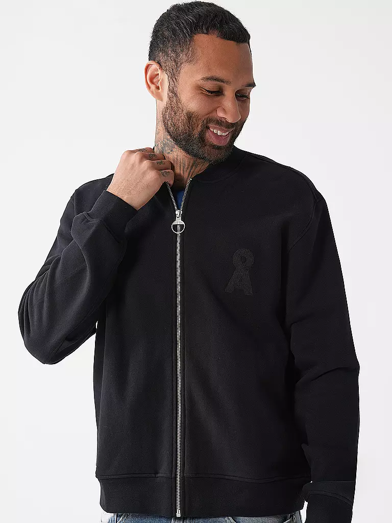 ARMEDANGELS | Sweatjacke BOSAAS  | Noir