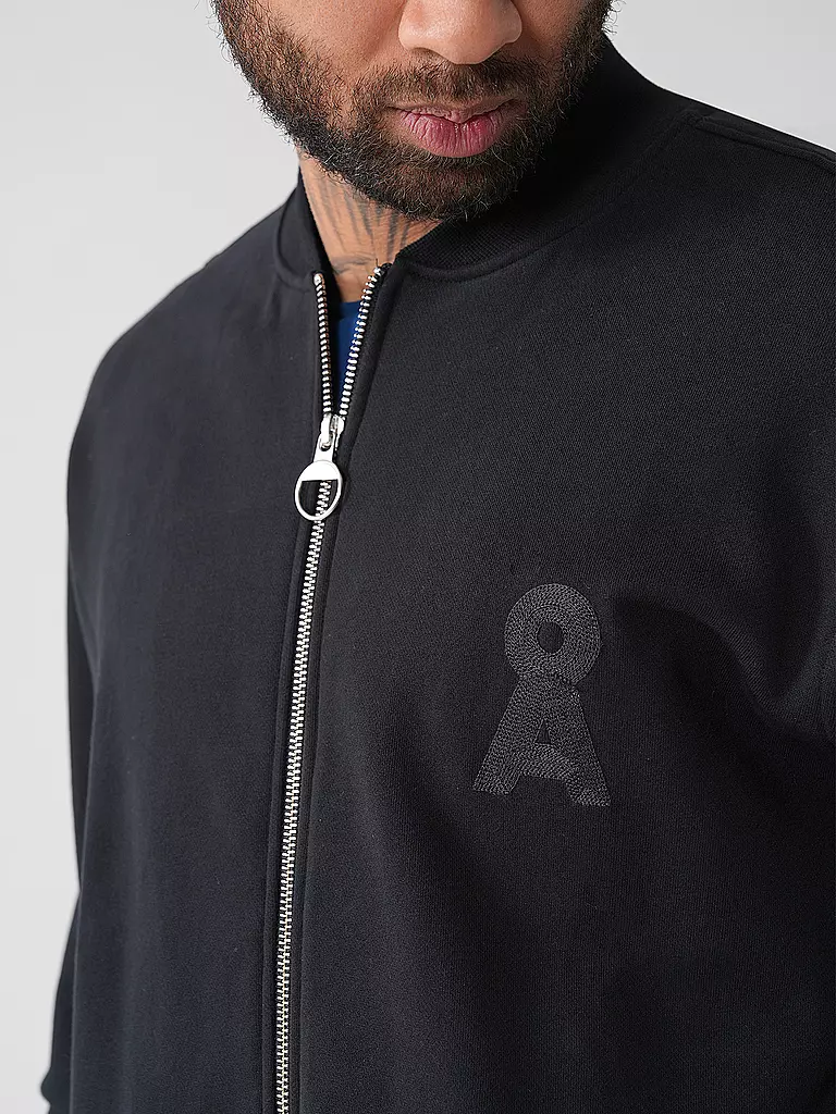 ARMEDANGELS | Sweatjacke BOSAAS  | Noir