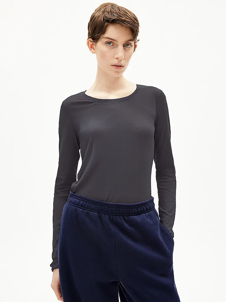 ARMEDANGELS | T-shirt à manches longues EINIAARA | grau