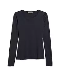 ARMEDANGELS | Langarmshirt ENRICCAA | Bleu foncé