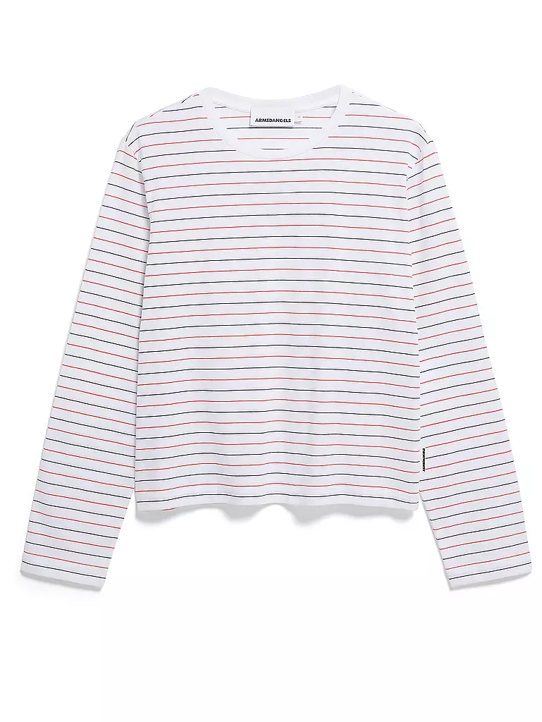 ARMEDANGELS | T-shirt à manches longues FRIJAA FRENCH | weiss