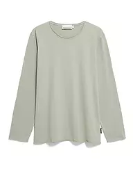 ARMEDANGELS | T-shirt à manches longues MAARKOS | Vert clair