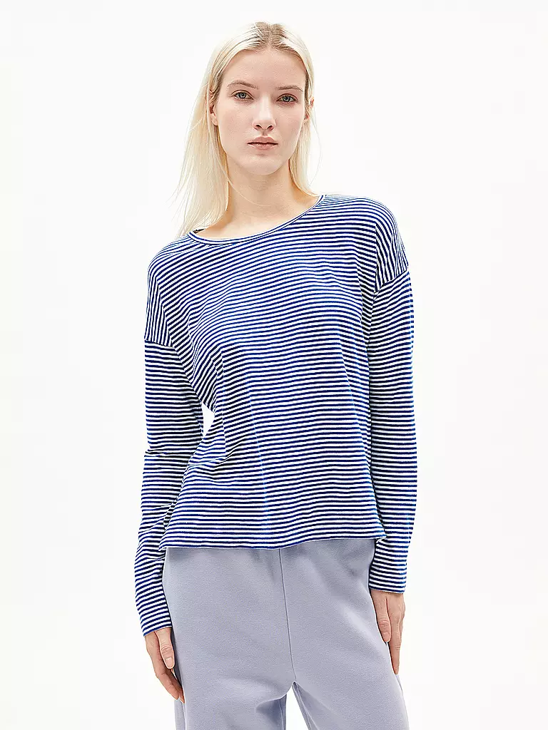 ARMEDANGELS | T-shirt à manches longues XIANAA | blau
