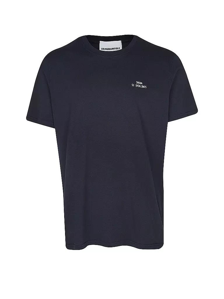 ARMEDANGELS | T-Shirt AADONI WRONG | Bleu