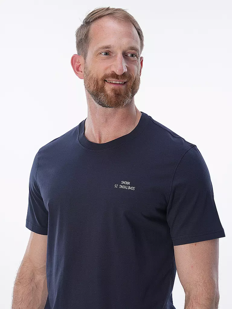 ARMEDANGELS | T-Shirt AADONI WRONG | Bleu