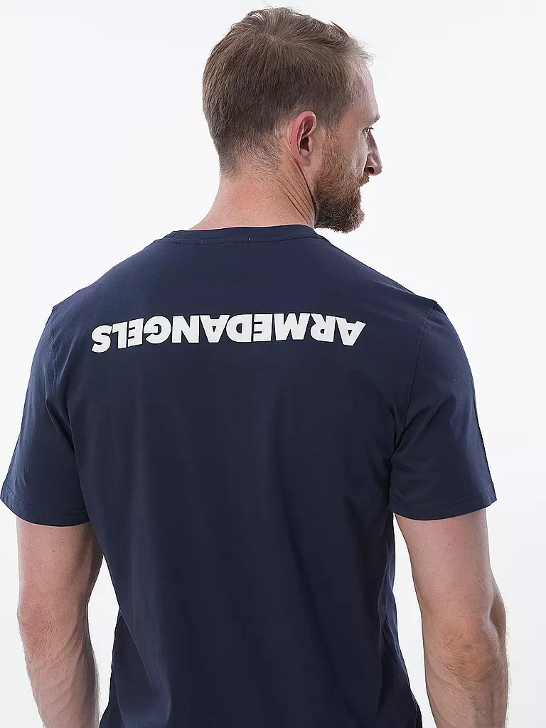 ARMEDANGELS | T-Shirt AADONI WRONG | Bleu