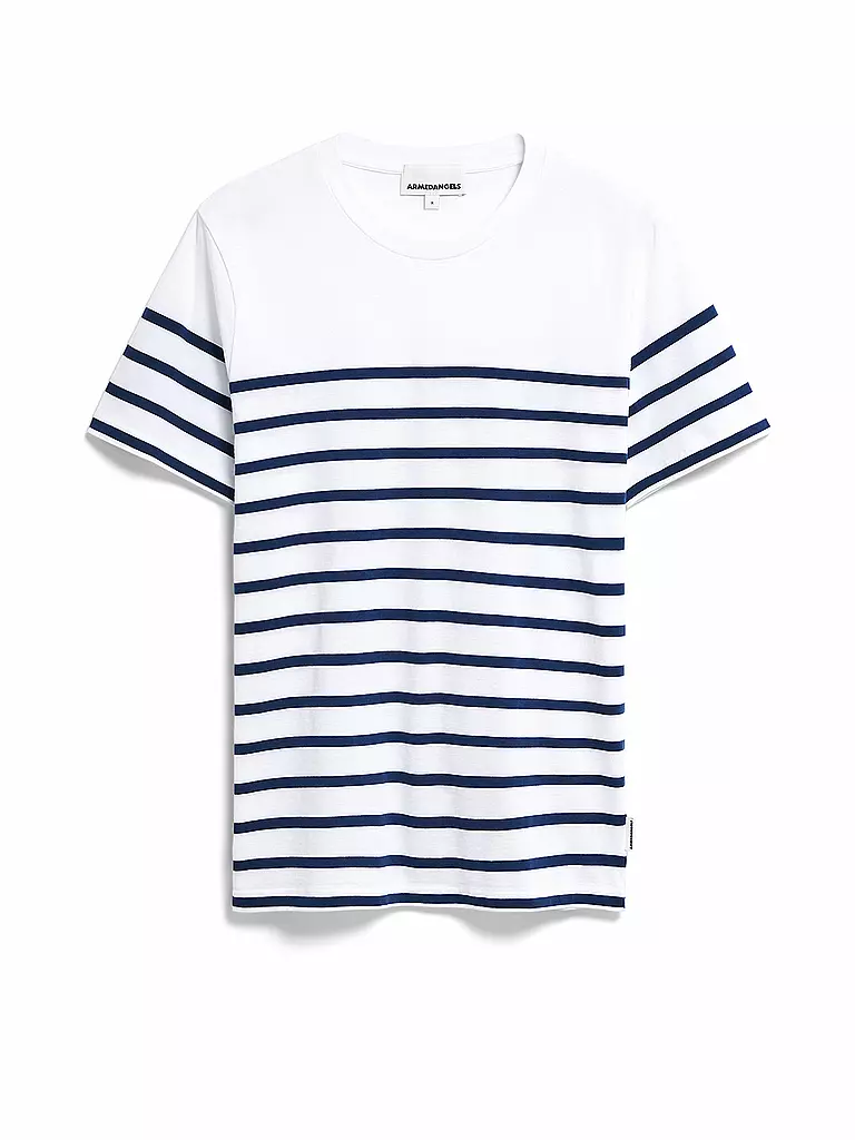 ARMEDANGELS | T-Shirt AADROS  | Blanc