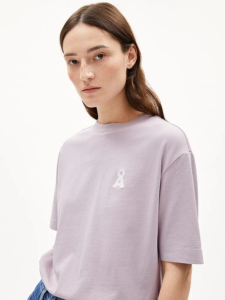 ARMEDANGELS | T-Shirt Coupe Ample TARJAA | rosa