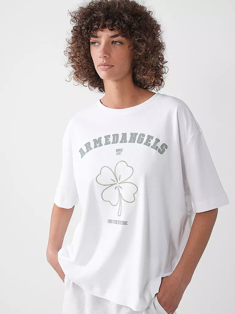 ARMEDANGELS | T-Shirt GIANNAA | weiss