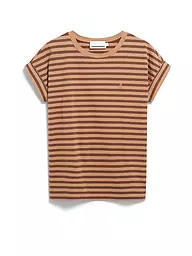 ARMEDANGELS | T-Shirt IDAARA | Marron