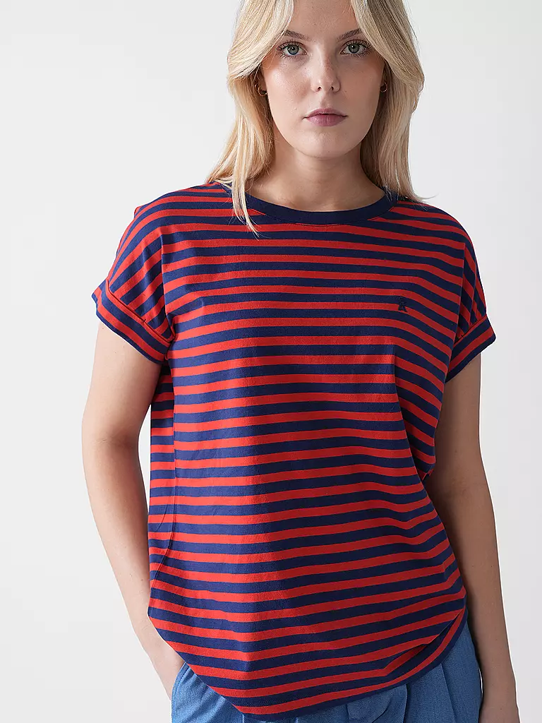 ARMEDANGELS | T-Shirt IDAARA | rot