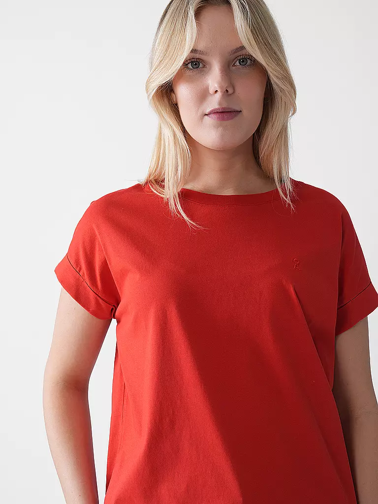 ARMEDANGELS | T-Shirt IDAARA | rot
