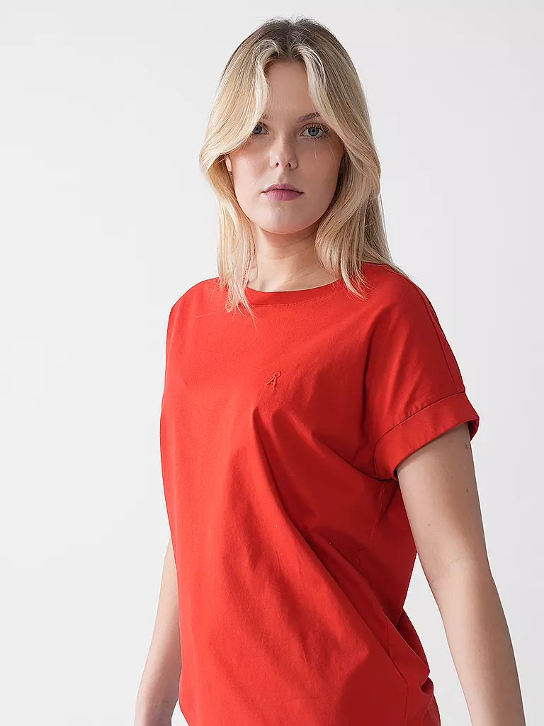 ARMEDANGELS | T-Shirt IDAARA | rot