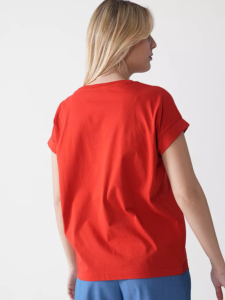 ARMEDANGELS | T-Shirt IDAARA | rot