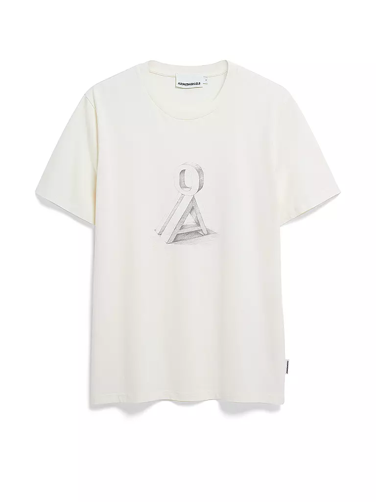 ARMEDANGELS | T-Shirt JAAMES TAACTURE | creme