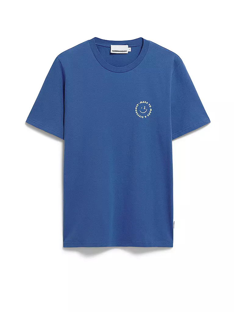 ARMEDANGELS | T-Shirt JAAMES | Bleu