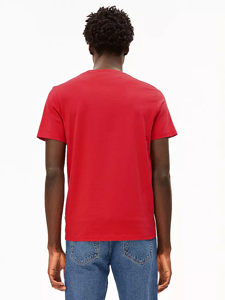 ARMEDANGELS | T-Shirt JAAMES | rot