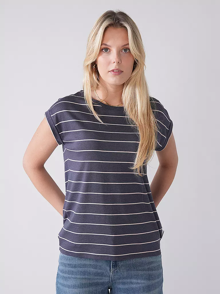 ARMEDANGELS | T-Shirt JILAANA | Bleu foncé