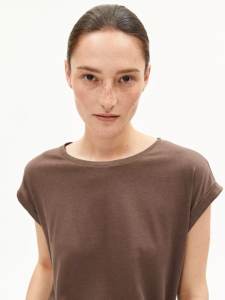 ARMEDANGELS | T-shirt JILAANA | braun