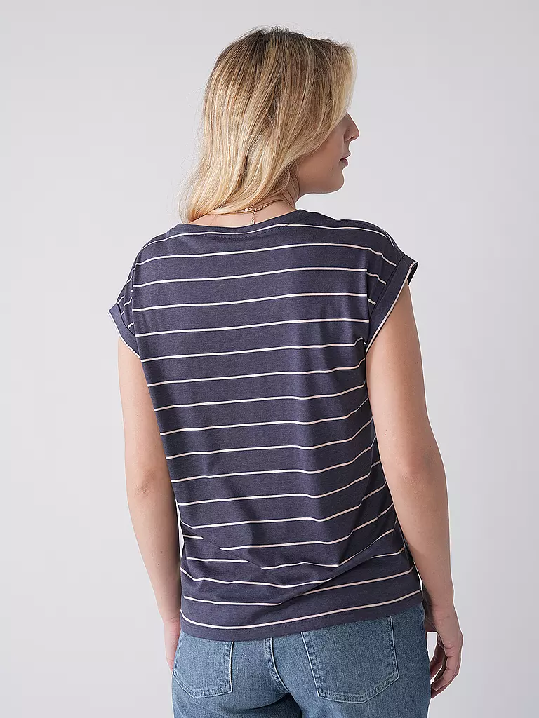 ARMEDANGELS | T-Shirt JILAANA | Bleu foncé