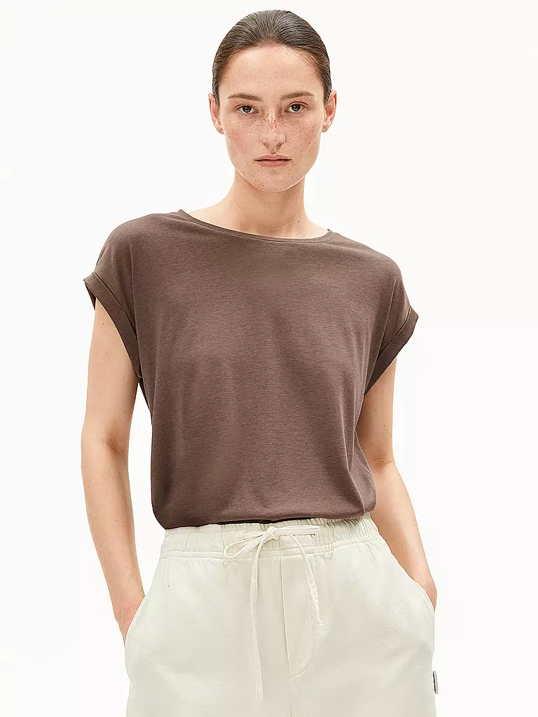 ARMEDANGELS | T-shirt JILAANA | braun
