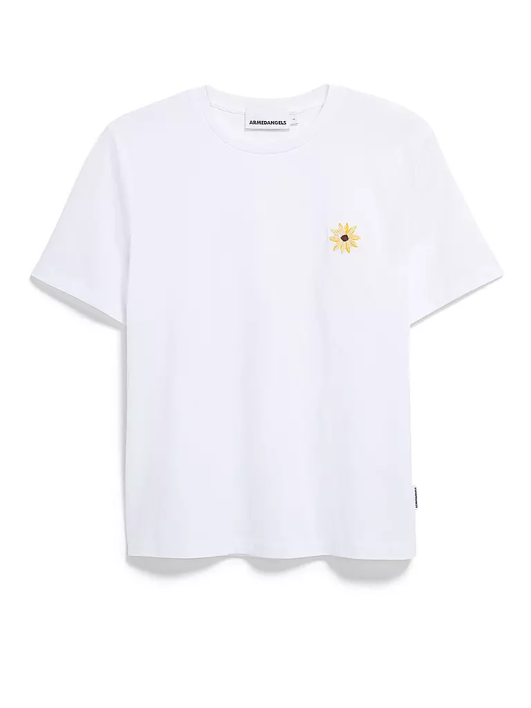 ARMEDANGELS | T-shirt LUALAA FLOWER | Blanc