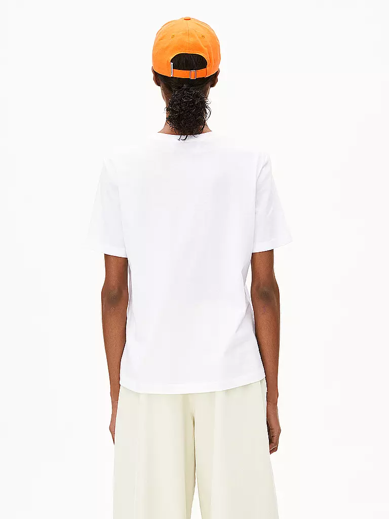 ARMEDANGELS | T-Shirt LUALAA FLOWER | Blanc