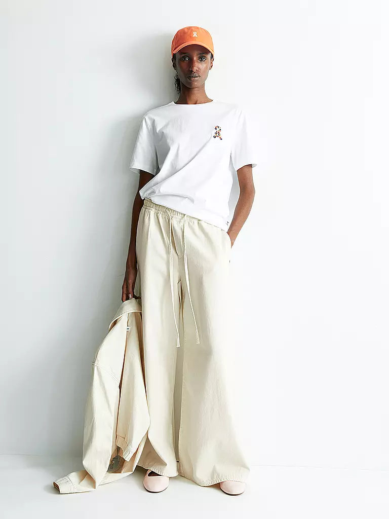 ARMEDANGELS | T-Shirt LUALAA FLOWER | Blanc