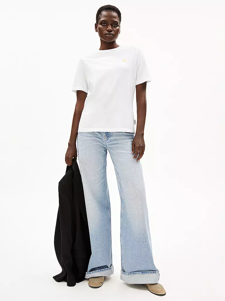 ARMEDANGELS | T-Shirt LUALAA | Blanc