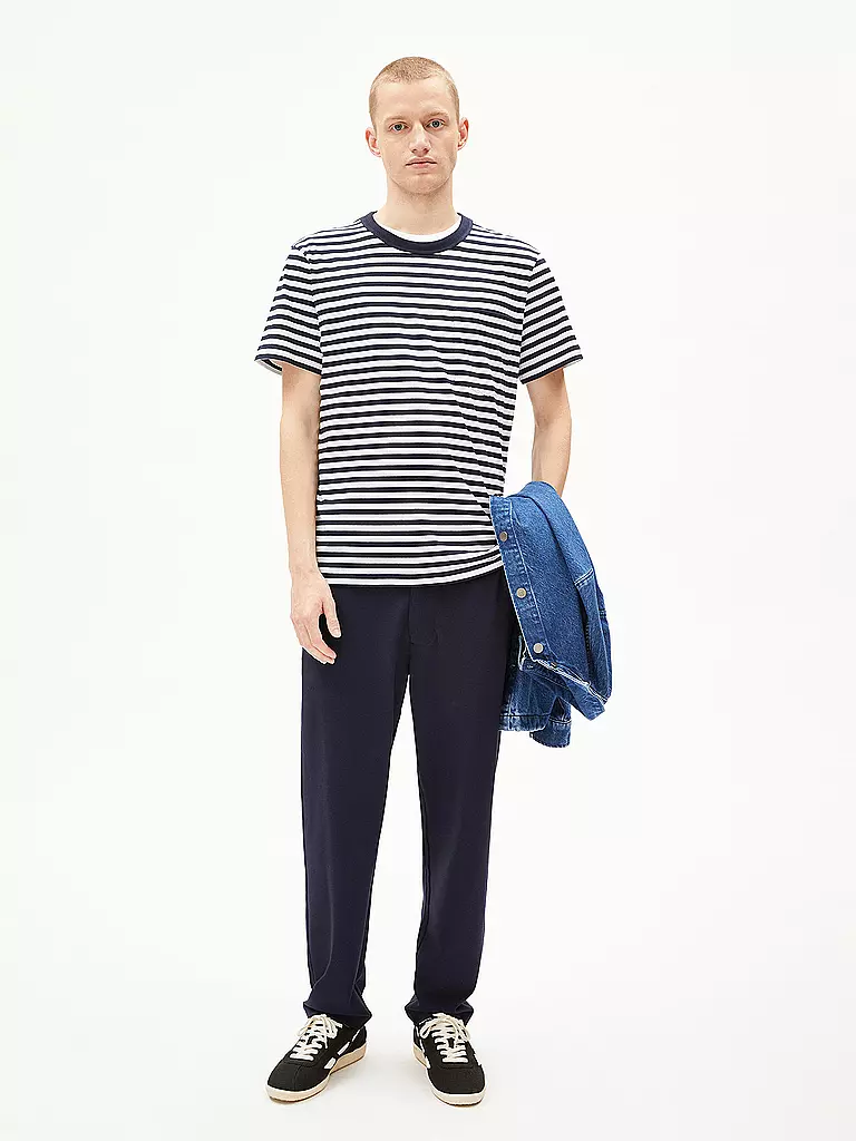 ARMEDANGELS | T-shirt MAARKOS POCKET | blau