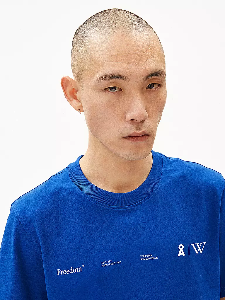 ARMEDANGELS | T-Shirt MAARKOS WIKIPEDIA | 