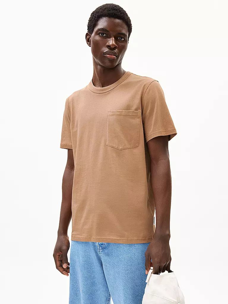ARMEDANGELS | T-shirt MAARKOS | orange