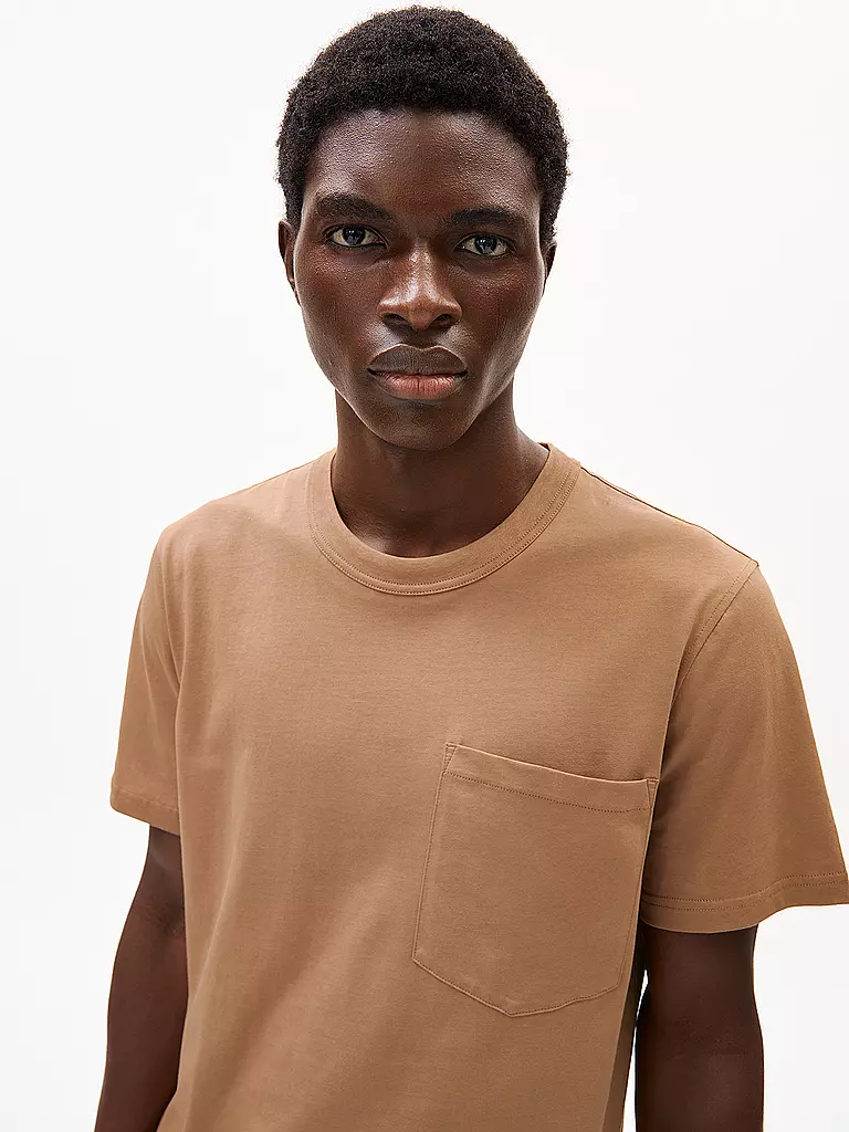 ARMEDANGELS | T-shirt MAARKOS | orange