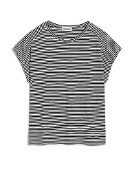 ARMEDANGELS | T-Shirt ONELIAA LOVELY STRIPES | Noir