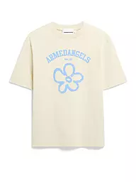 ARMEDANGELS | T-shirt TARJAA LOGO FLOWAA | Crème