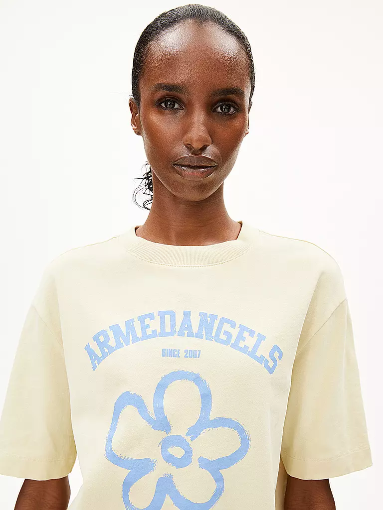 ARMEDANGELS | T-shirt TARJAA LOGO FLOWAA | 