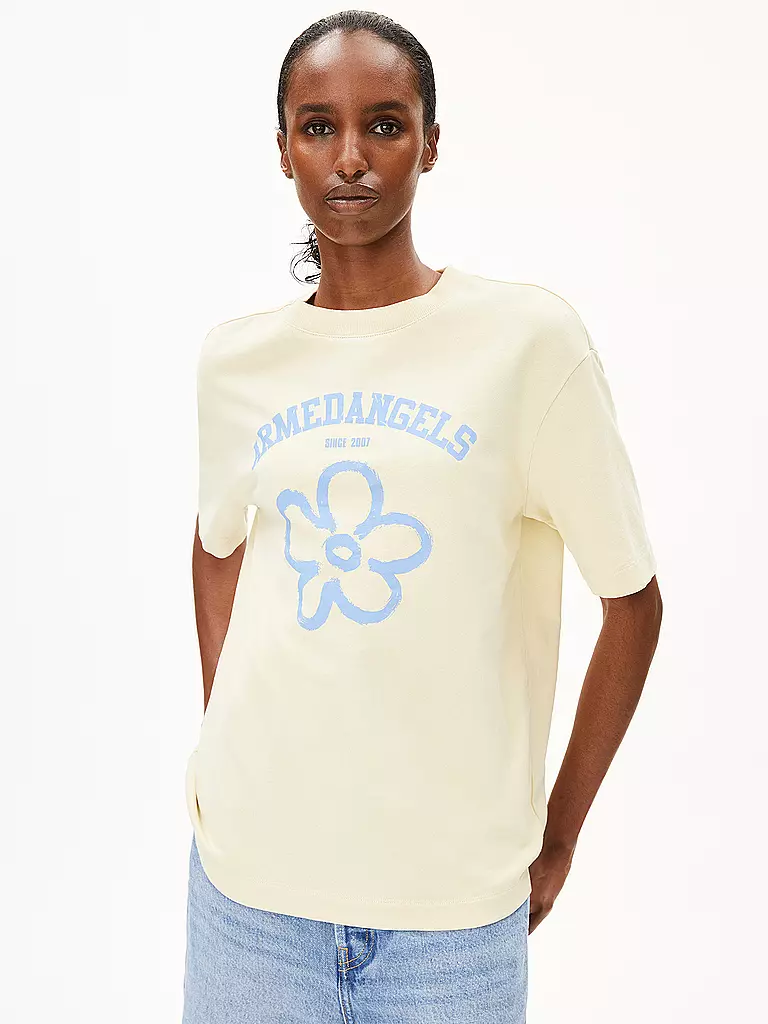 ARMEDANGELS | T-shirt TARJAA LOGO FLOWAA | 