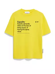 ARMEDANGELS | T-Shirt TARJAA WIKIPEDIA | Jaune