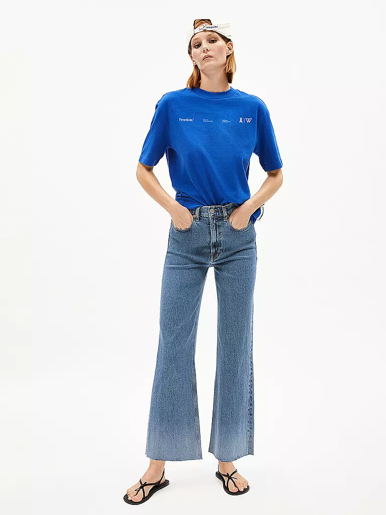 ARMEDANGELS | T-Shirt TARJAA WIKIPEDIA | Bleu