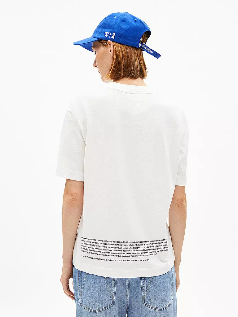 ARMEDANGELS | T-Shirt TARJAA WIKIPEDIA | Blanc
